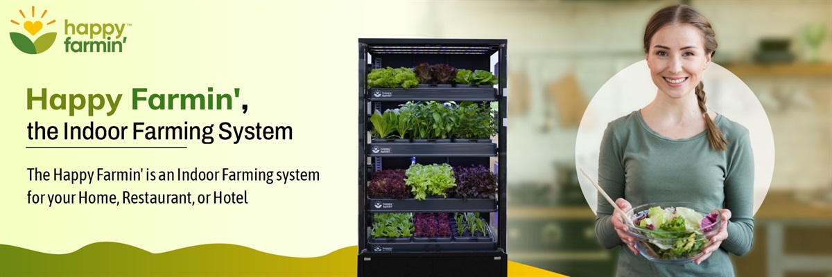 Happy Farmin', the Indoor Farming System