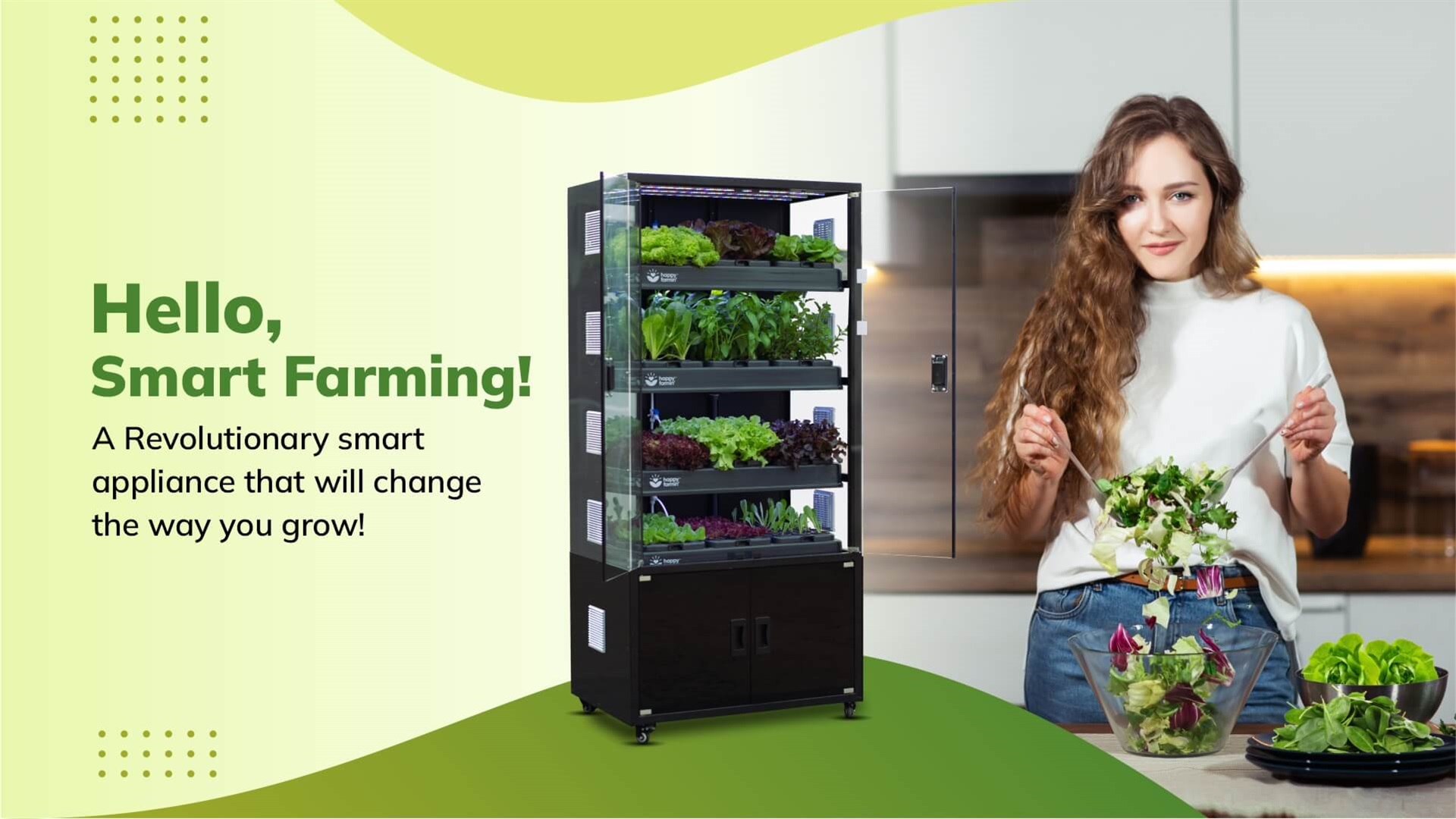 smart farmin hydroponic growing machine